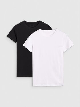 4F 4F T-shirt 4FRMM00TTSHF2709-10S Bianco Authentic Slim Fit