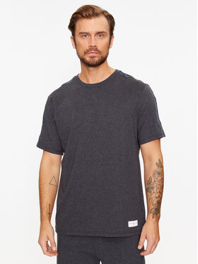 Tommy Hilfiger Tommy Hilfiger T-Shirt Logo UM0UM03005 Szary Regular Fit