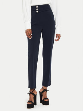 Rinascimento Rinascimento Pantaloni din material CFC0119756003 Bleumarin Regular Fit