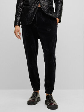 Hugo Hugo Teplákové kalhoty 50484768 Černá Relaxed Fit