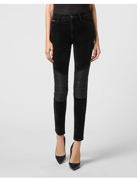 PHILIPP PLEIN PHILIPP PLEIN Jeggins 5953 Černá Jegging Fit