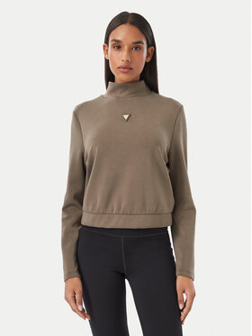 Guess Guess Sweatshirt V4YQ05 KCAY2 Dunkelgrün Regular Fit