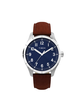 Timex Timex Ročna ura Main Street TW2Y16200 Rjava