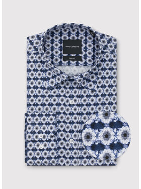 Pako Lorente Pako Lorente Koszula P25WF-1X-042 Granatowy Slim Fit