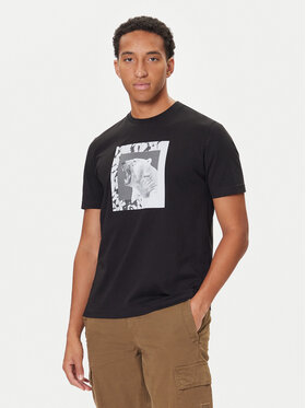 BOSS BOSS T-Shirt Lupo 50554615 Czarny Regular Fit