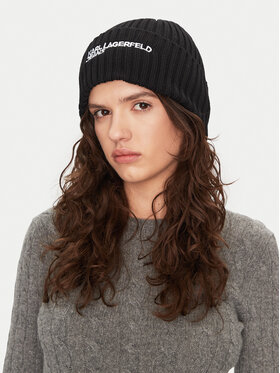 Karl Lagerfeld Jeans Karl Lagerfeld Jeans Шапка A1W33004 Черен