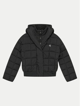 Calvin Klein Jeans Calvin Klein Jeans Зимно яке Archive IG0IG02595 D Черен Regular Fit
