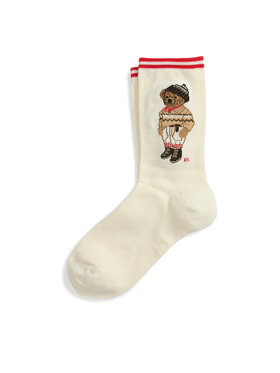 Polo Ralph Lauren Polo Ralph Lauren Lange Socken 455982952001 Écru