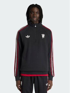 adidas adidas Bluza Manchester United Originals Czarny Regular Fit