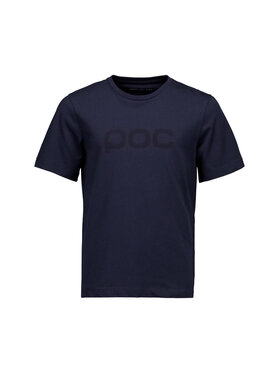 POC POC T-Shirt POC Tee Jr Granatowy Regular Fit