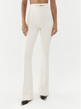 Elisabetta Franchi Elisabetta Franchi Hlače iz tkanine PA-009-36E2-V250 Bež Regular Fit