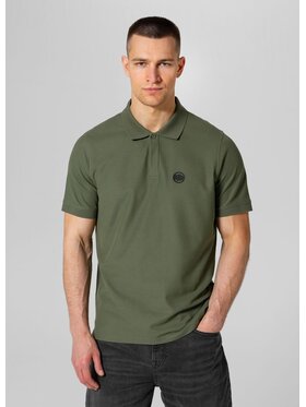 PITBULL PITBULL T-Shirt Koszulka Zielony Regular Fit