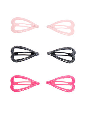 DeeZee DeeZee Set di 6 fermagli per capelli CEO-ACCCS-DEEZEE-07 Rosa