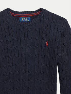 Polo Ralph Lauren Pulover 323702674060 Mornarsko Modra Regular Fit