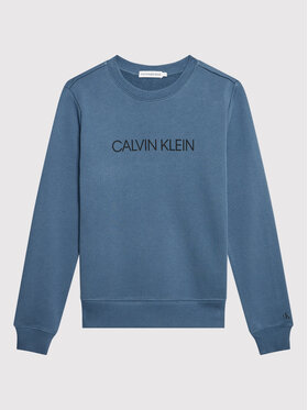 Calvin Klein Jeans Calvin Klein Jeans Džemperis Institutional Logo IU0IU00162 Mėlyna Regular Fit