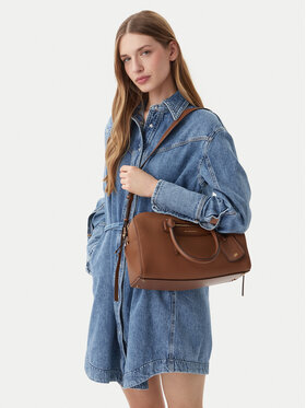 MICHAEL Michael Kors MICHAEL Michael Kors Käekott Md Duffle Satchel 30S6GTVS8L Pruun