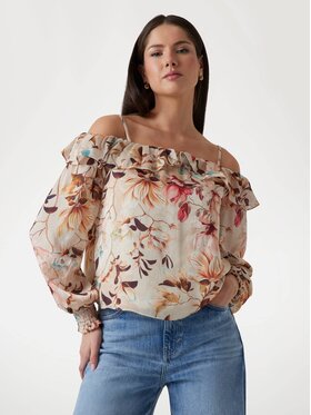 Guess Guess Top 175355 Kolorowy Classic Fit