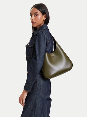 Calvin Klein Calvin Klein Kabelka Ck Medium Shoulder Bag LV04F3522G Tmavo zelená