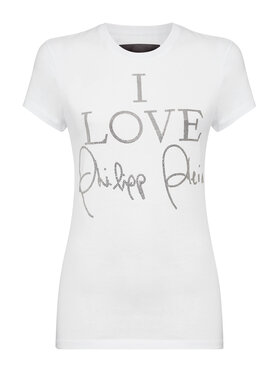 PHILIPP PLEIN PHILIPP PLEIN T-shirt 3249 Bianco Regular Fit