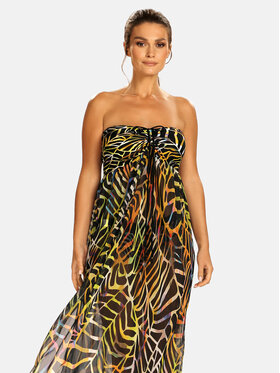 Feba Feba Vestito da spiaggia F43-2024 Nero