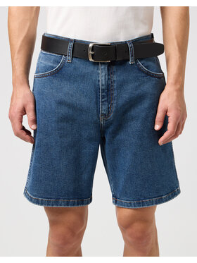 Wrangler Wrangler Pasek Męski STRUCTURED BELT Czarny