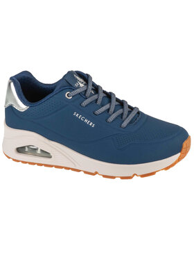 Skechers Skechers Sneakers Skechers Uno-Shimmer Away Blu scuro