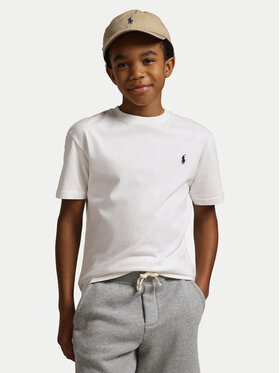 Polo Ralph Lauren Polo Ralph Lauren Tricou Ss Cn 323832904035 Alb Regular Fit