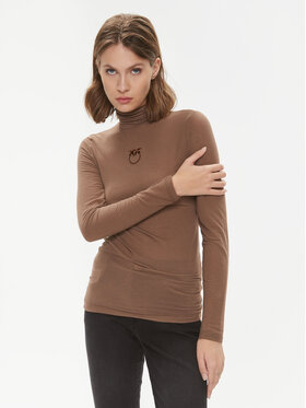 Pinko Pinko Гольф Abdaly 102067 A17S Коричневий Regular Fit