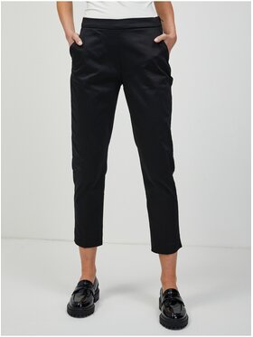 Orsay Orsay Spodnie damskie 356233-660000__36 Czarny Straight Fit