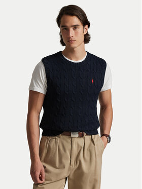 Polo Ralph Lauren Polo Ralph Lauren Πουλόβερ 710979113002 Σκούρο μπλε Regular Fit