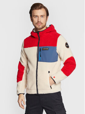 Napapijri Napapijri Fleecejacke Yupik NP0A4GNS Bunt Regular Fit