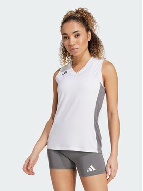 adidas adidas Koszulka techniczna 152071 Biały Slim Fit