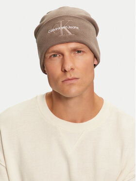 Calvin Klein Calvin Klein Mütze Mono Logo Embro K50K512460 Braun