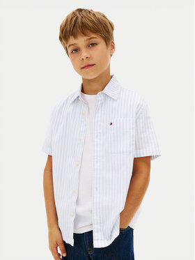 Tommy Hilfiger Tommy Hilfiger Koszula KB0KB10210 Niebieski jasny Regular Fit