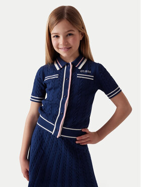 Guess Guess Kardigāns J6RR16 Z4652 Tumši zils Regular Fit