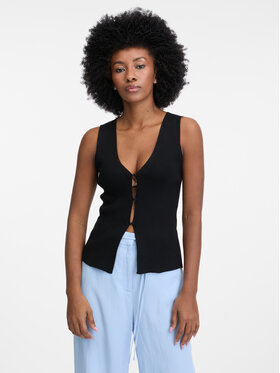 Orsay Orsay Kamizelka 1000620660000__L Czarny A-Line Fit