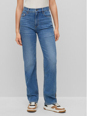BOSS Boss Teksad Ada 50489824 Sinine Straight Leg