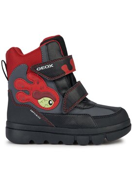 Geox Geox Čizme za snijeg J Willaboom Boy B Ab J36LFA 050FU C0048 D Crna