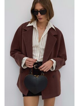 Estro Estro Cappotto ER00117092 Marrone Loose Fit
