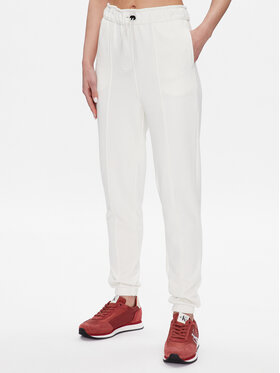 Calvin Klein Performance Calvin Klein Performance Spodnie dresowe 00GWS3P605 Biały Regular Fit