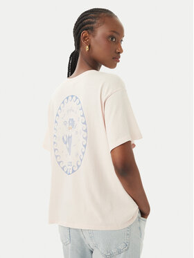 ONLY ONLY T-Shirt Celine 15374989 Ανοιχτό ροζ Regular Fit