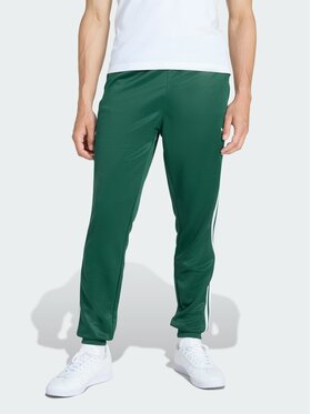 adidas adidas Spodnie materiałowe 159296 Zielony Slim Fit