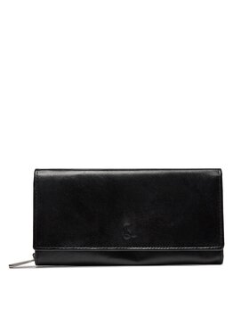 Semi Line Semi Line Portefeuille femme grand format P8264-0 Noir
