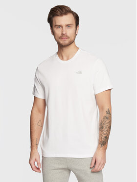The North Face The North Face T-krekls Premium NF0A7X22 Balts Regular Fit