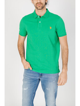 U.S. Polo Assn. U.S. Polo Assn. T-Shirt KING Zielony Short Fit