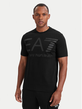 EA7 Emporio Armani EA7 Emporio Armani T-Shirt 7M002200 AF27188 MC334 Czarny Regular Fit