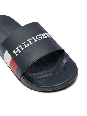 Tommy Hilfiger Natikače Rwb Pool Slide FM0FM05093 Tamnoplava