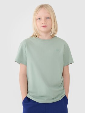 4F 4F T-Shirt 4FJWSS25TTSHM2324-41S Zielony Oversize