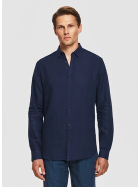 Pako Lorente Pako Lorente Koszula P26SN-1X-023 Granatowy Slim Fit