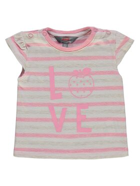 Kanz Kanz T-Shirt 1836691-8188 Różowy Basic Fit